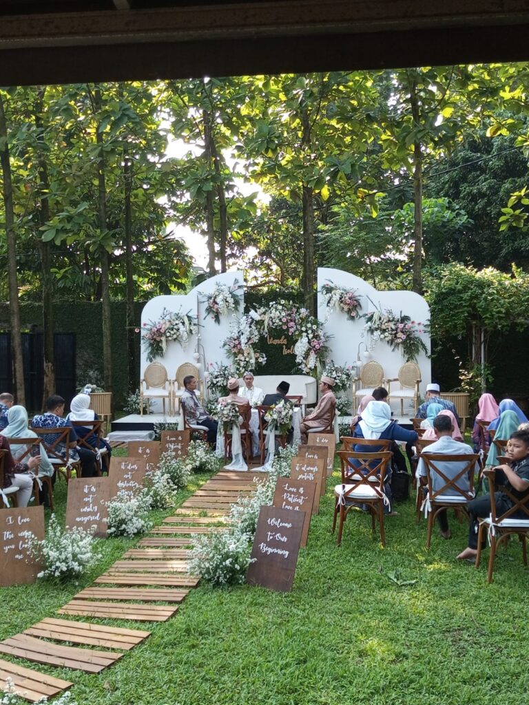 Wedding Intimate di Teras Jati Bogor